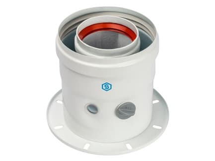 Коаксиальный адаптер для вывода трубы вверх только для ECO Classiс / ECO Nova, MT71410191